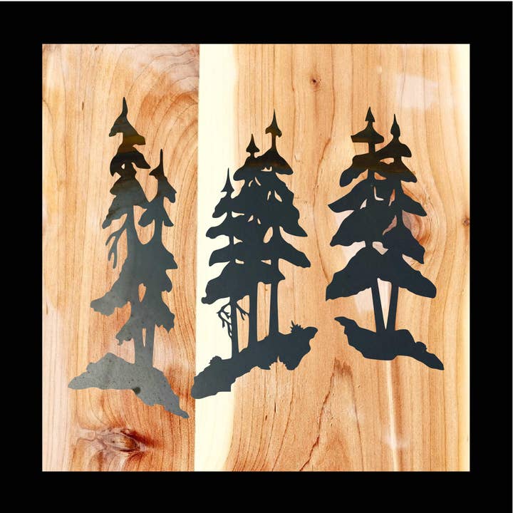 Tree Woodland Trio Metall för wholesale av Designed With Sparks