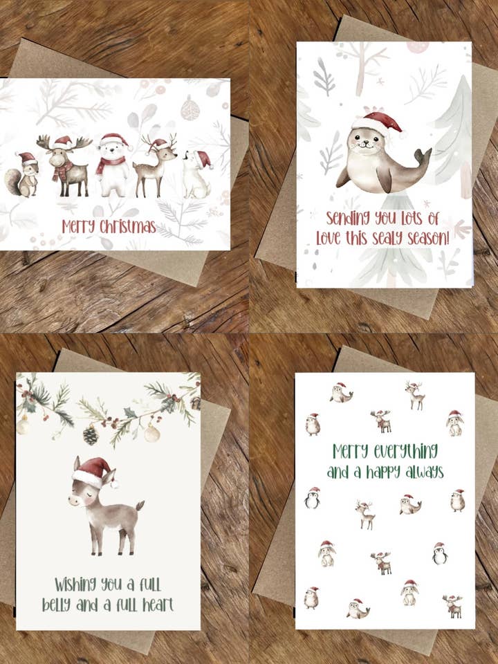 PACKS Festive Friends Christmas 2025 for wholesale by To & From Cards