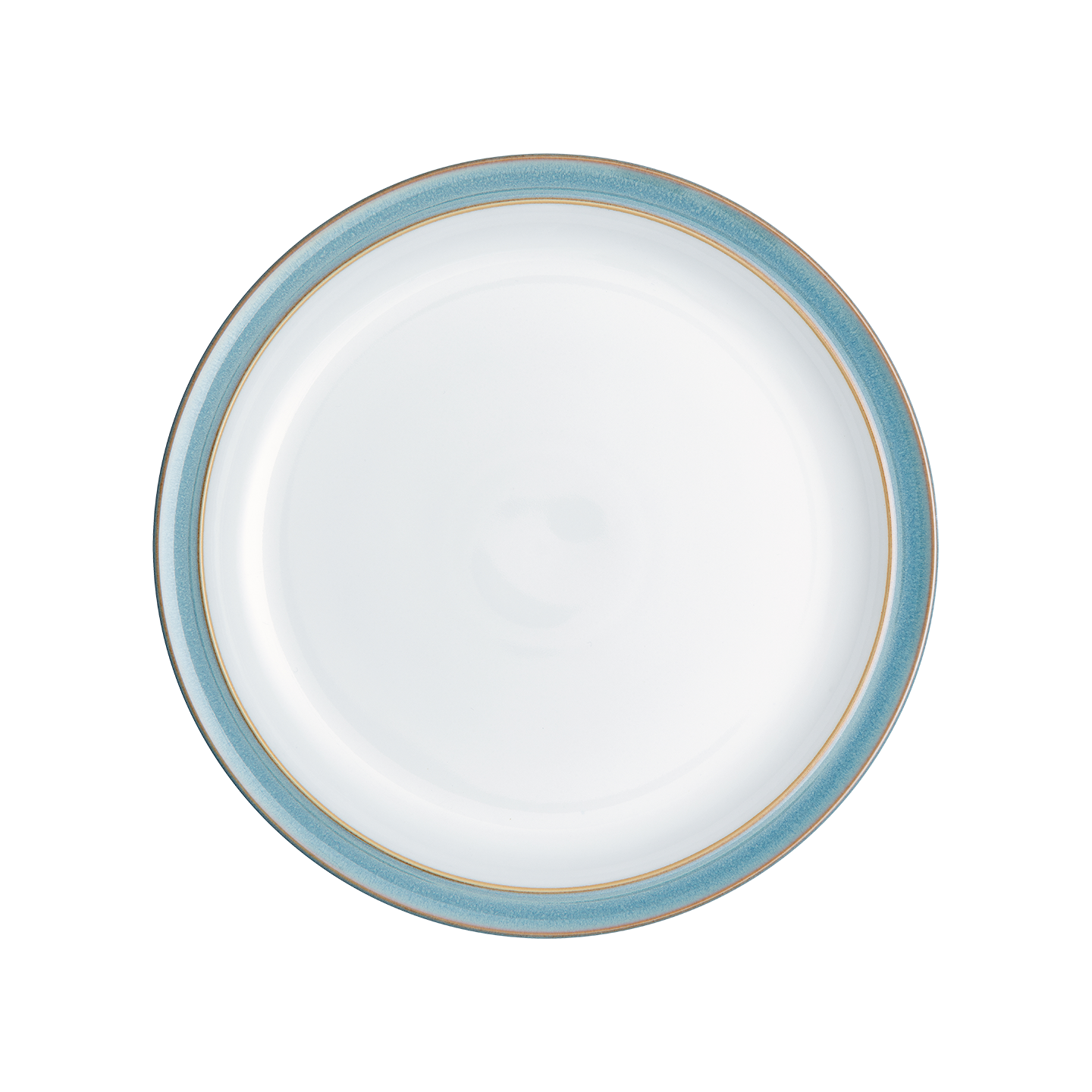 Denby - Wholesale Dinner Plate - Azure Rimmed Dinner Plate0