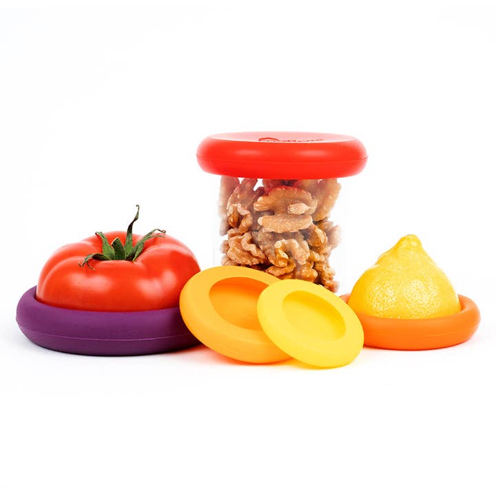Food Huggers - Wholesale Food Storage Wrap/Bag - Autumn Harvest Food Huggers - Set of 5