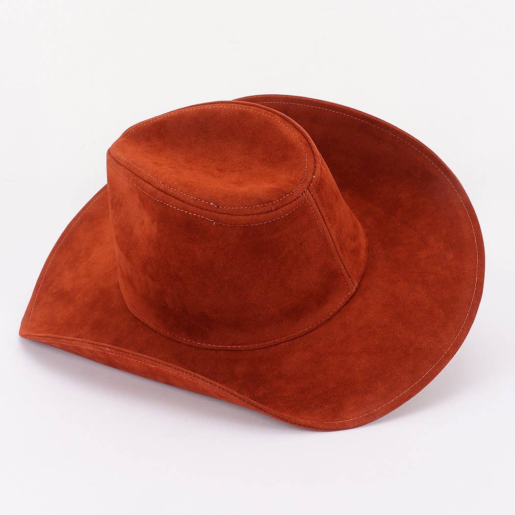 3AM BY H&D ACCESSORIES - Vendita all'ingrosso Cappello da cowboy - Donna - Cappello da cowboy in camoscio4