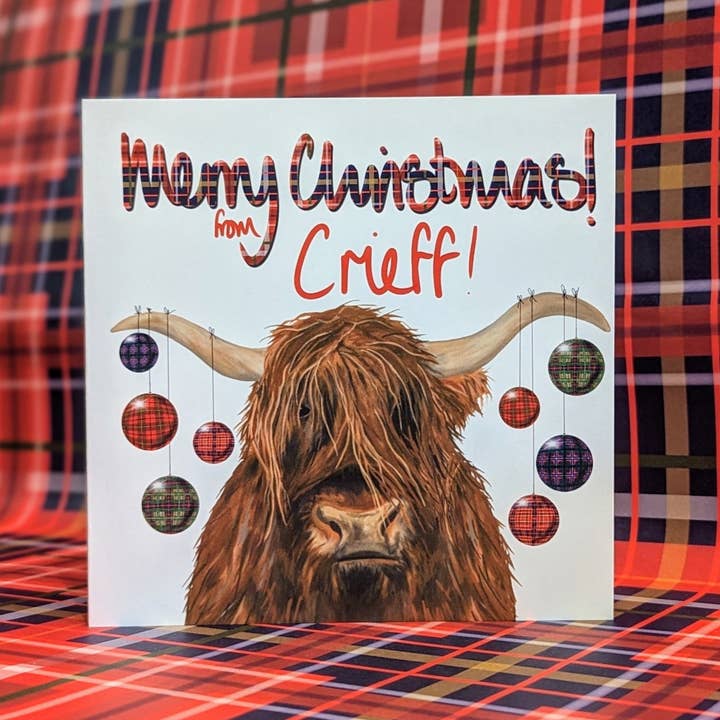 Christmas Card - from Crieff for wholesale by F and B Cards