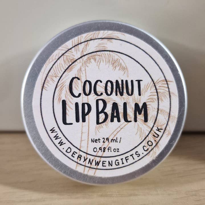 Coconut Lip Balm for wholesale by Deryn Wen Gifts
