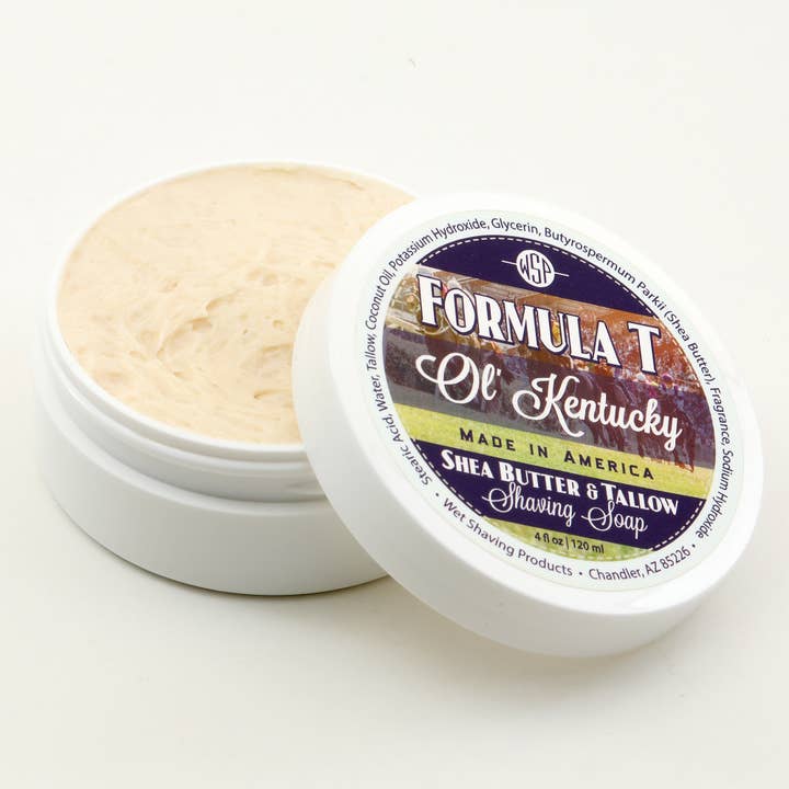 Wet Shaving Products – wholesale Shave soap – Men's – Formula T Shave Soap - Ol' Kentucky - 4 Fl oz