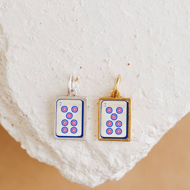 Dot Mahjong Charm for wholesale by Bel Kai