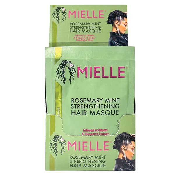Majestic Wholesale - Wholesale Hair Mask - MIELLE ROSEMARY MINT HAIR MASQUE 12PK