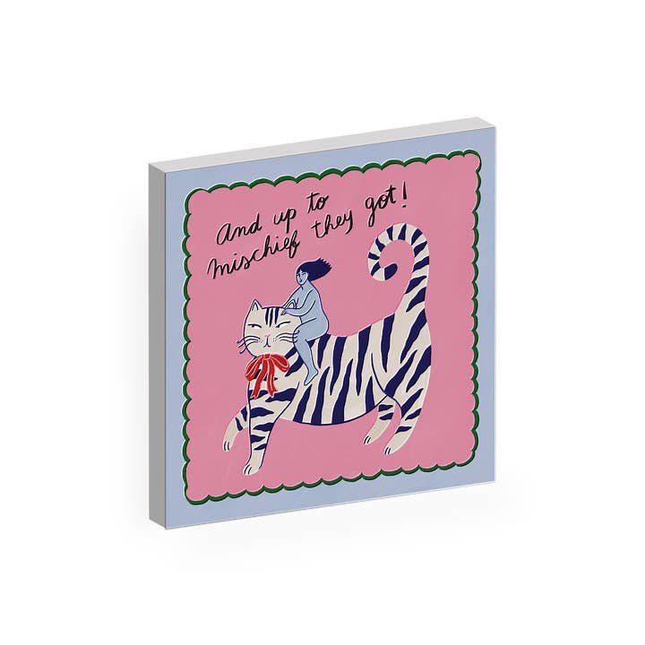 Papernest - Wholesale Magnet - And Up To Mischief She Got Magnet - Wholesale