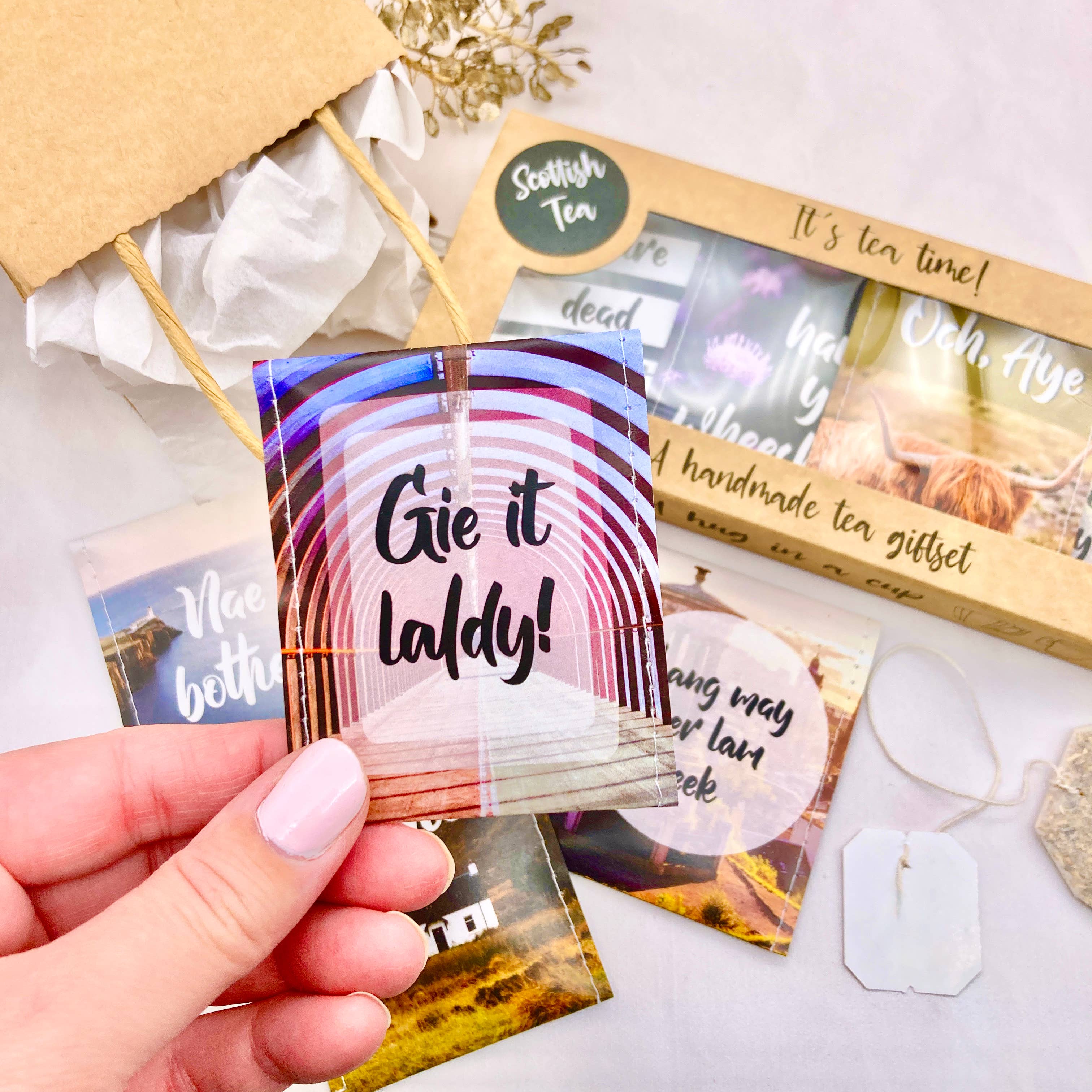 Victoria Mae Designs – wholesale Tea bags – Scottish Tea Gift Set1