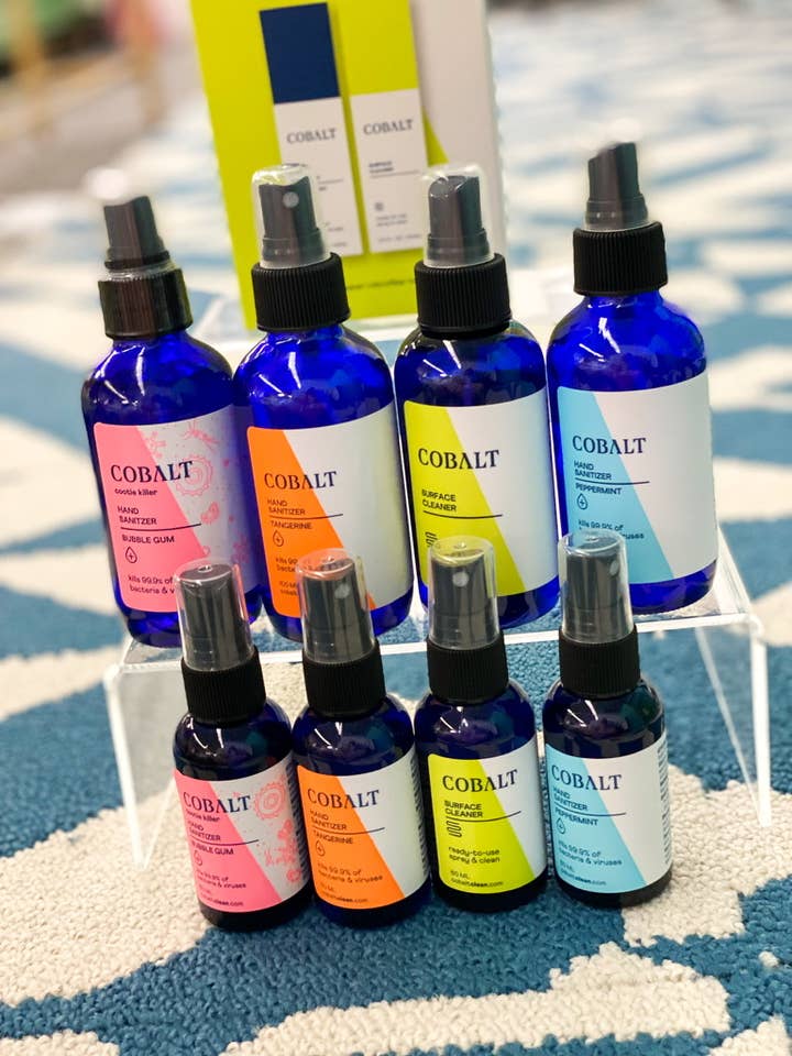 Tangerine Hand Sanitizer 60ml PET for wholesale by Cobalt