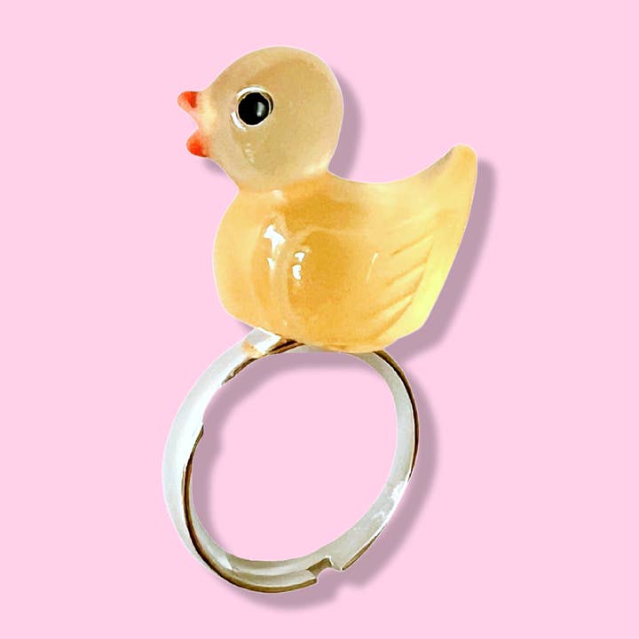 Pop Cutie Color Chick Kids Ring - Jewelry Handmade for wholesale by Pop Cutie Accessories & Gifts