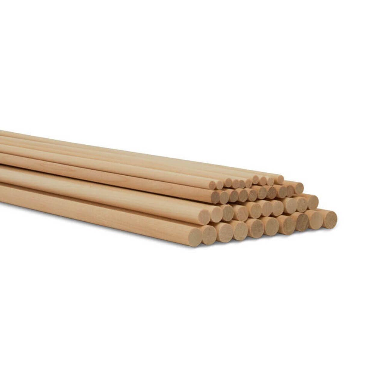 Woodpeckers Crafts - Wholesale Craft Supplies - Wood Dowel Rod Pack 12" Assortment, 40 Pieces2
