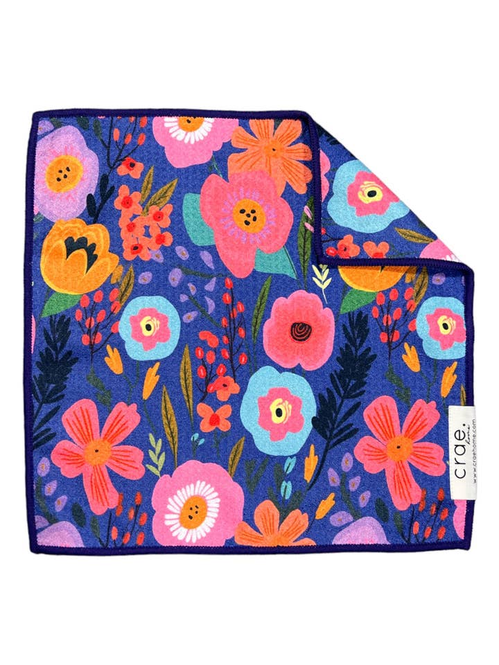 Violaceous: Double-Sided Washcloth for wholesale by Crae.Home