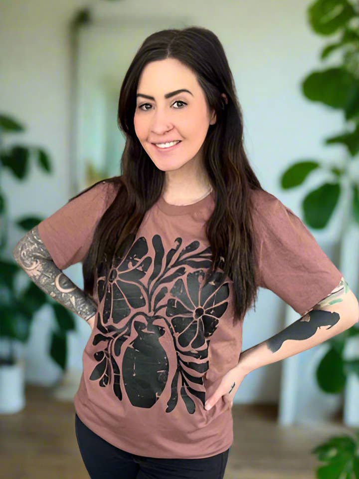 Svarta abstrakta vårblommor för wholesale av Impressions by Prestige