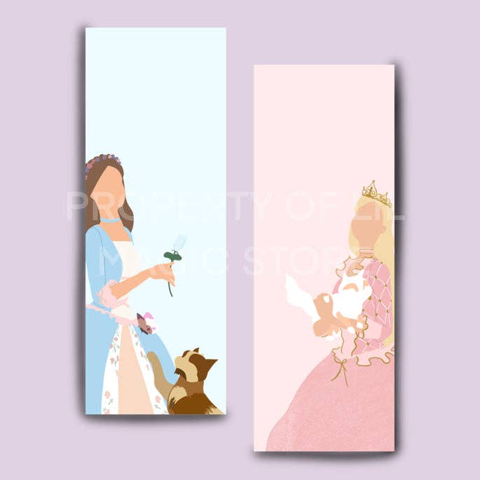 Lil Magic Store - Wholesale Bookmark - Barbie as the Princess and the Pauper Bookmark || Print only1