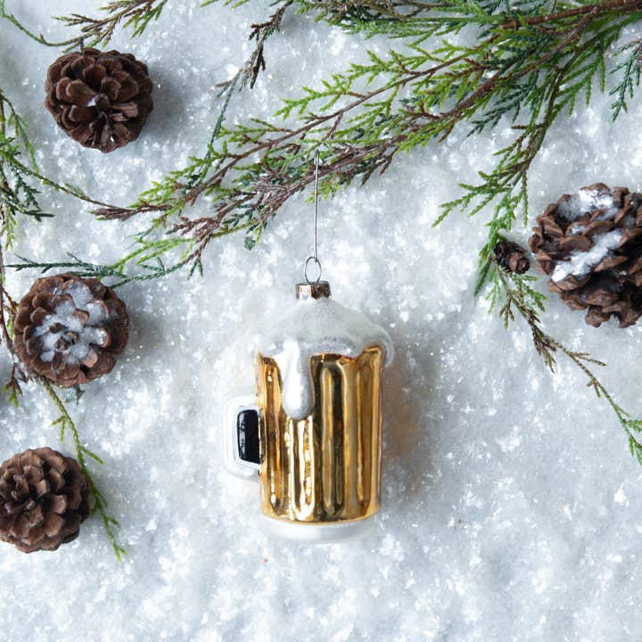 Ragon House - Wholesale Ornament - FROSTY BEER MUG ORNAMENT