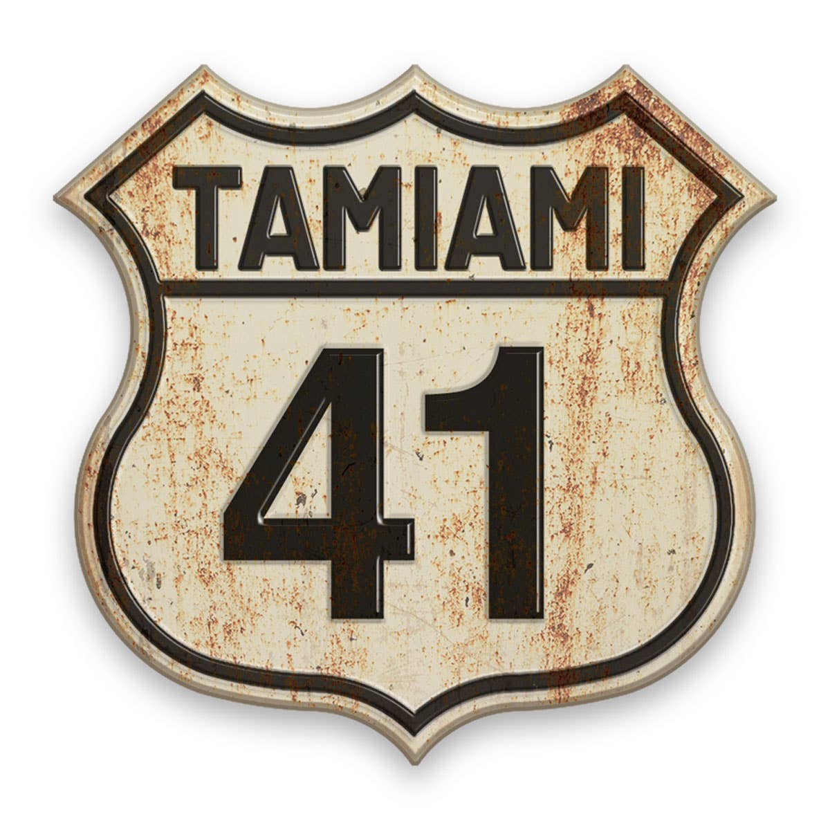 RetroPlanet - Wholesale Sticker - Tamiami Trail US 41 Florida Die Cut Vinyl Sticker0