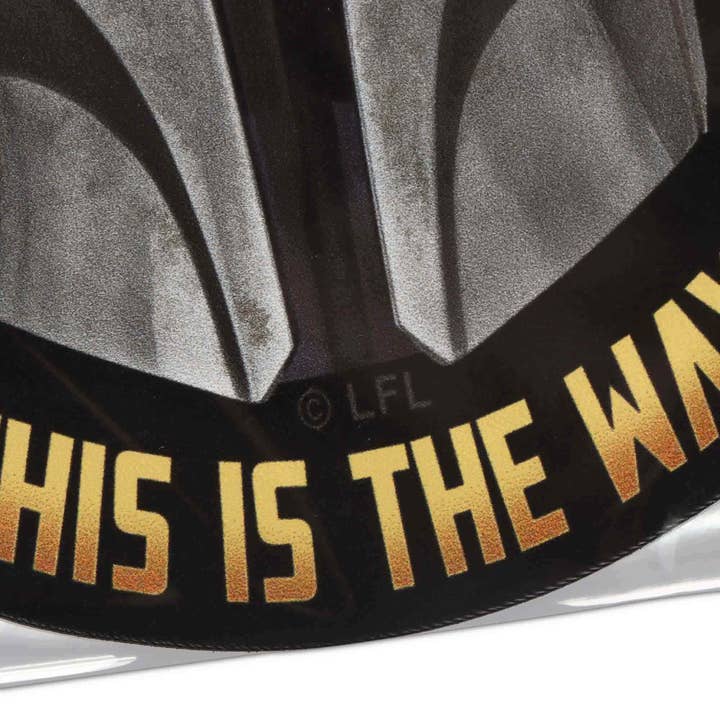 Open Road Brands, LLC - Wholesale Magnet - Disney Star Wars Mandalorian This is the Way Vinyl Magnet