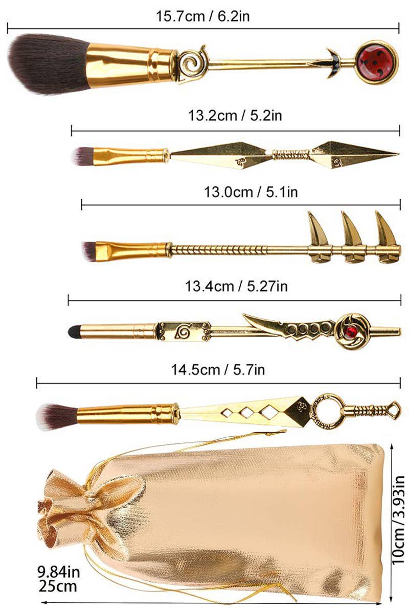 Cap Zone – wholesale Make-up brush set – Anime Professional Makeup Brush Set2