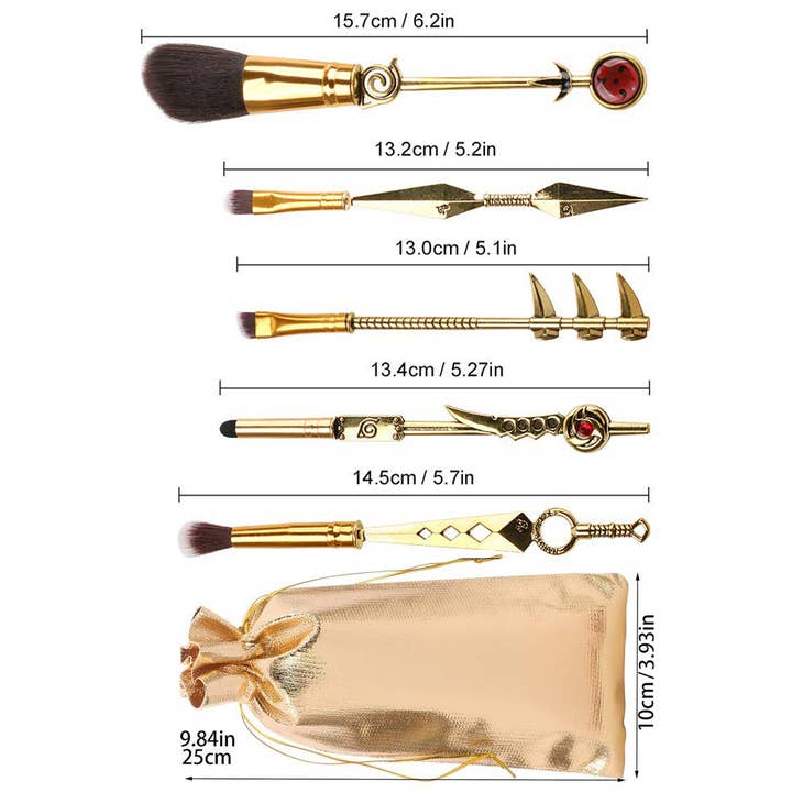 Cap Zone - Wholesale Makeup Brush Set - Anime Professional Makeup Brush Set2