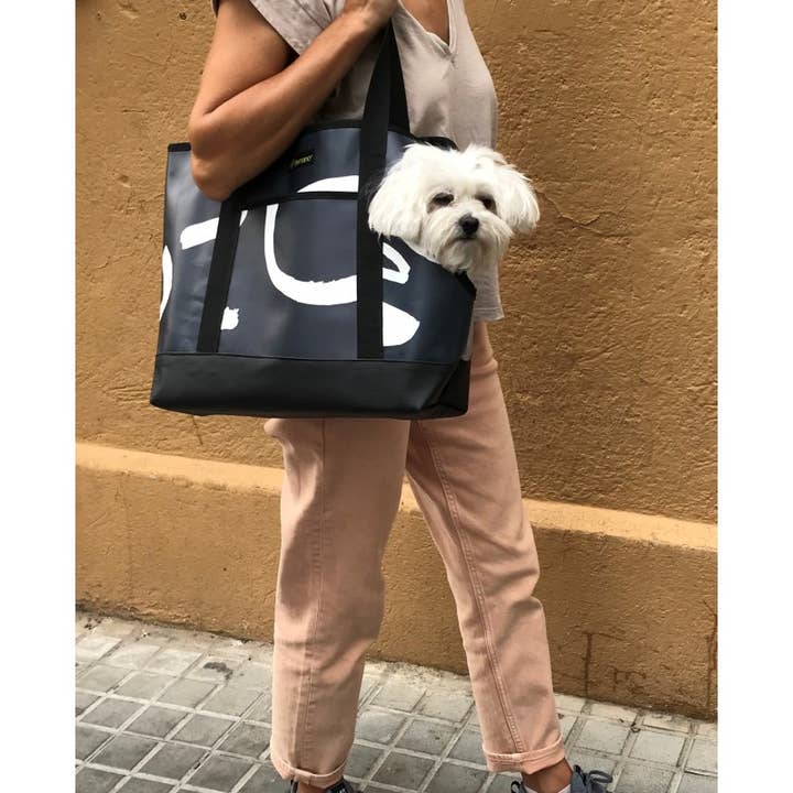 DEMANO - Wholesale Pet Carrier - Cat/Dog - Turo - Recycled Pet Bag - Black PET3