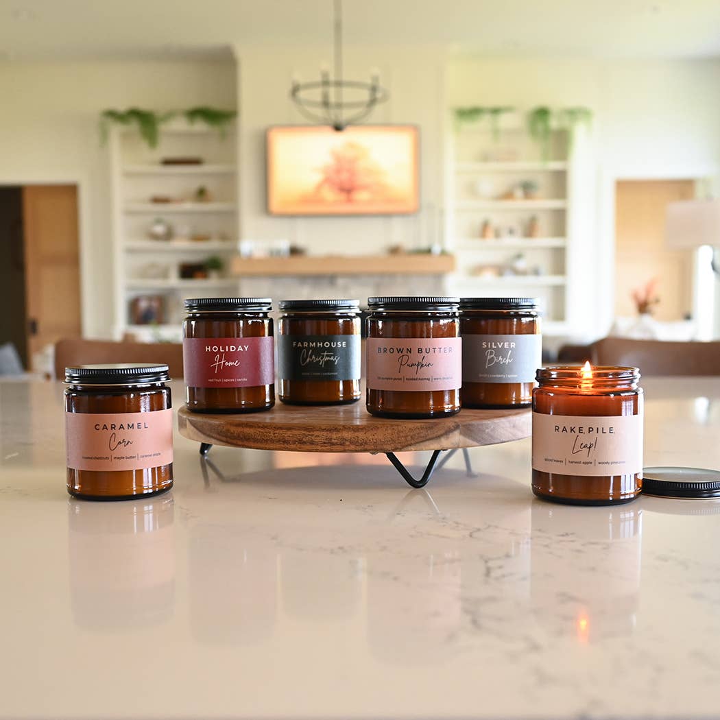 Milkhouse Candle Company - Wholesale Jar/Filled Candle - Holiday Home | 7 oz Classic Statement Candle7