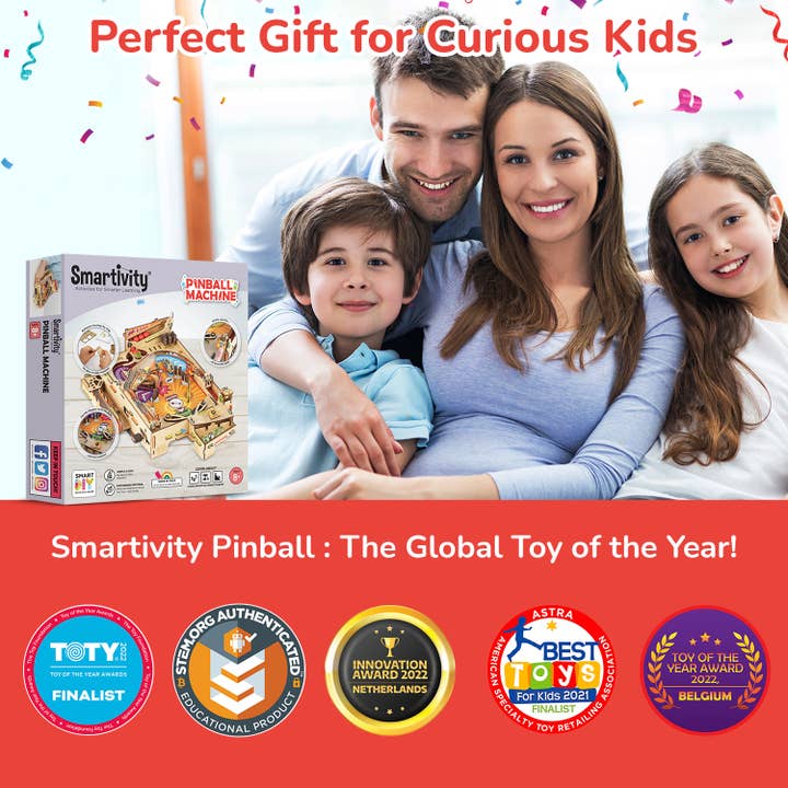 Smartivity - Wholesale Toy Set - Kids - Pinball Machine