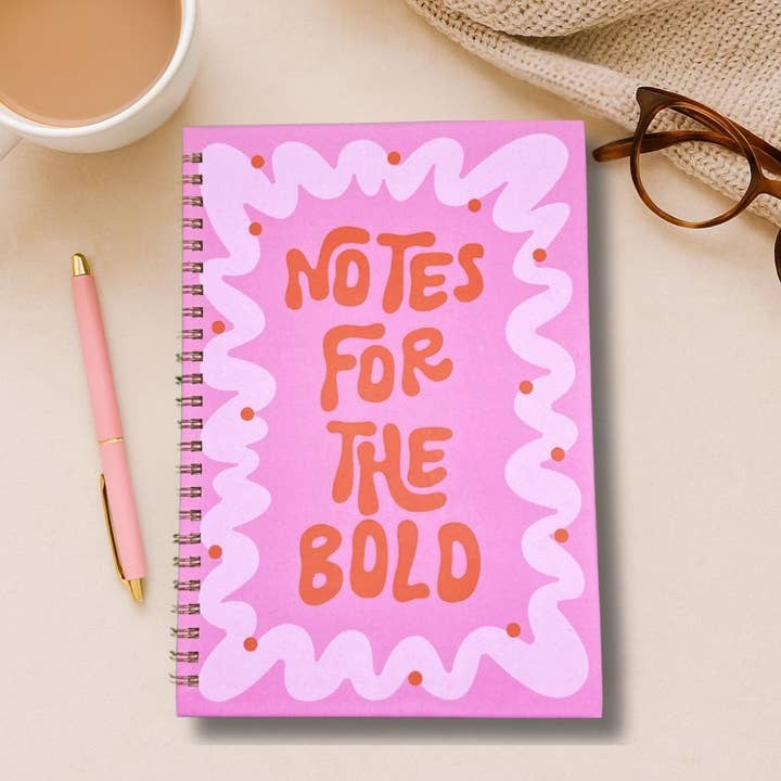 Hustle & Hope - Wholesale Notebook - Notes for the Bold Motivational Notebook4