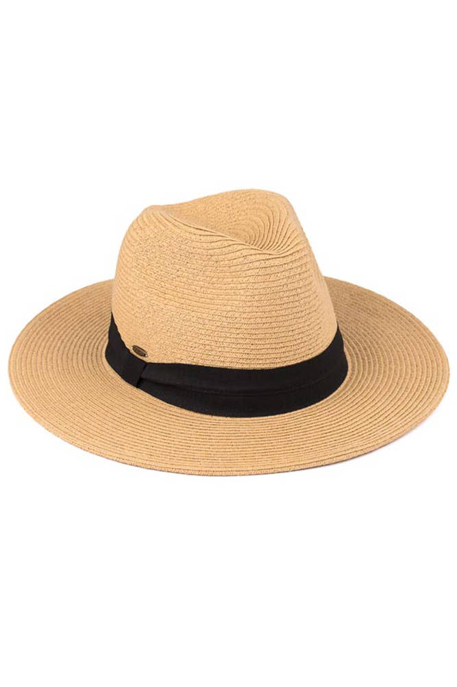 Hana - Wholesale Straw Hat - Women's - C.C Adjustable String Straw Hat1