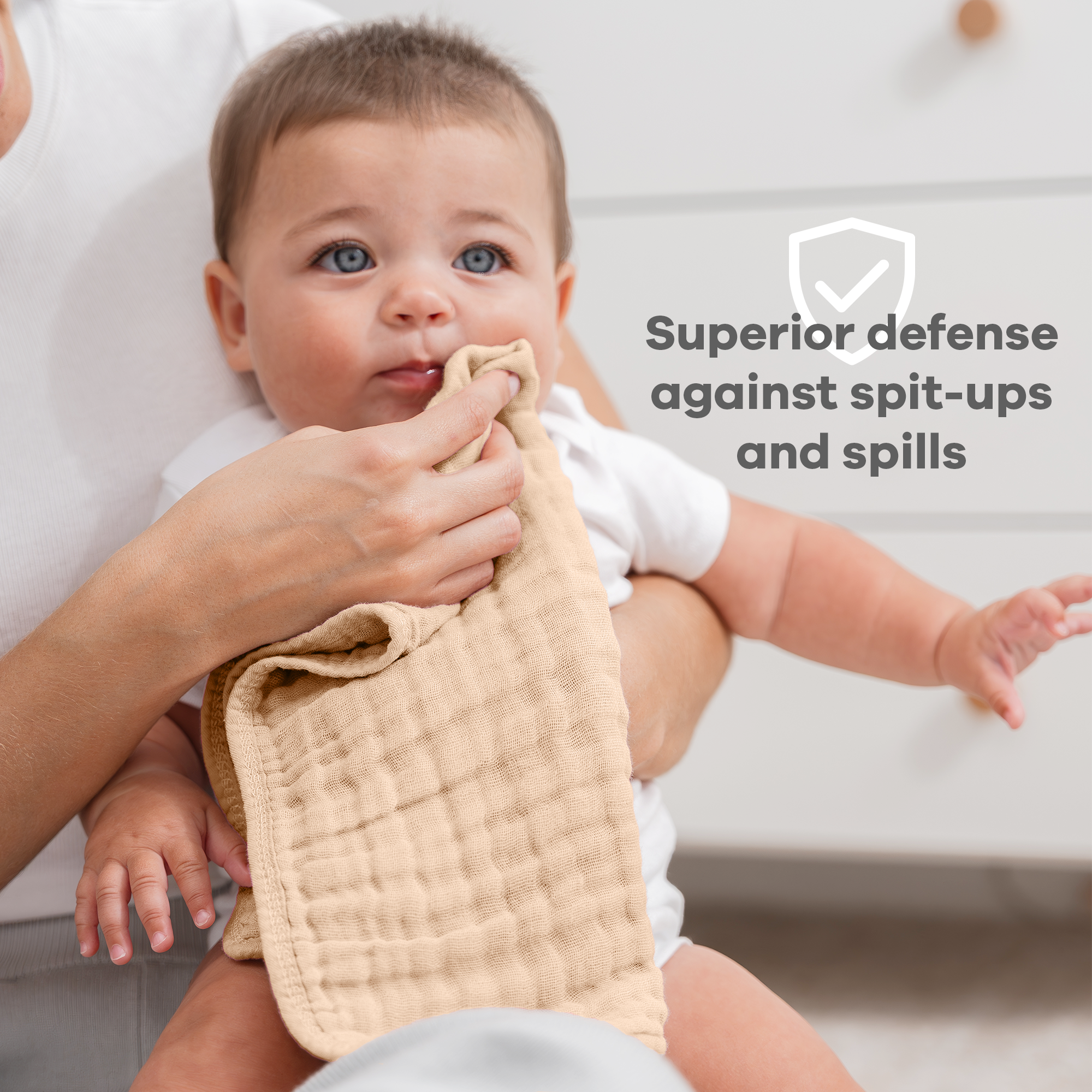 Comfy Cubs - Wholesale Burp Cloth - Baby - Baby Burp Cloths - 100% Muslin Cotton by Comfy Cubs120