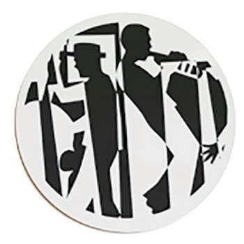 Underlägg Jazz Mugmats för wholesale av THE MUSIC GIFTS COMPANY