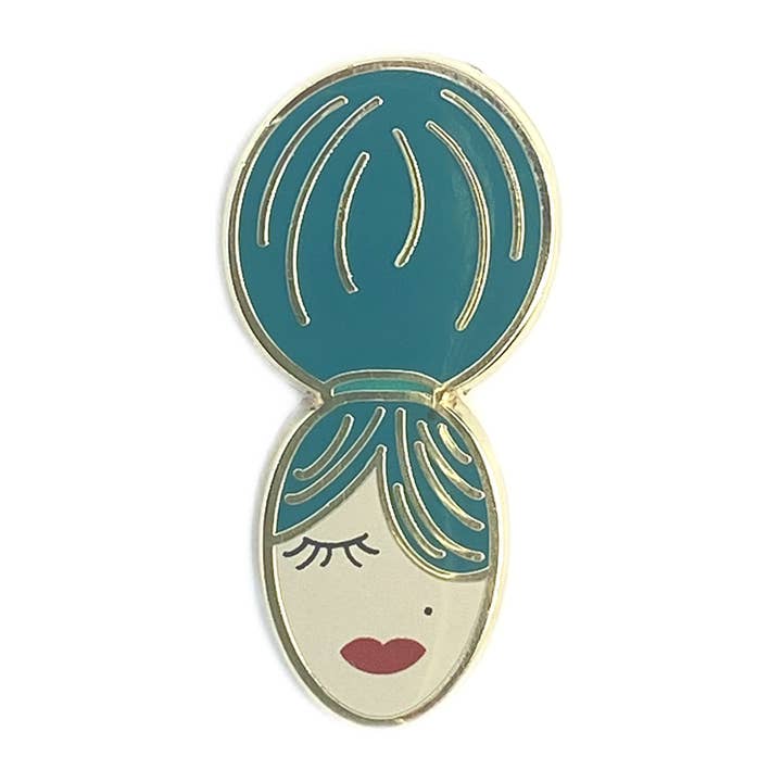 Earth Goddess Elle - Lapel Pin for wholesale by She Got The Juice