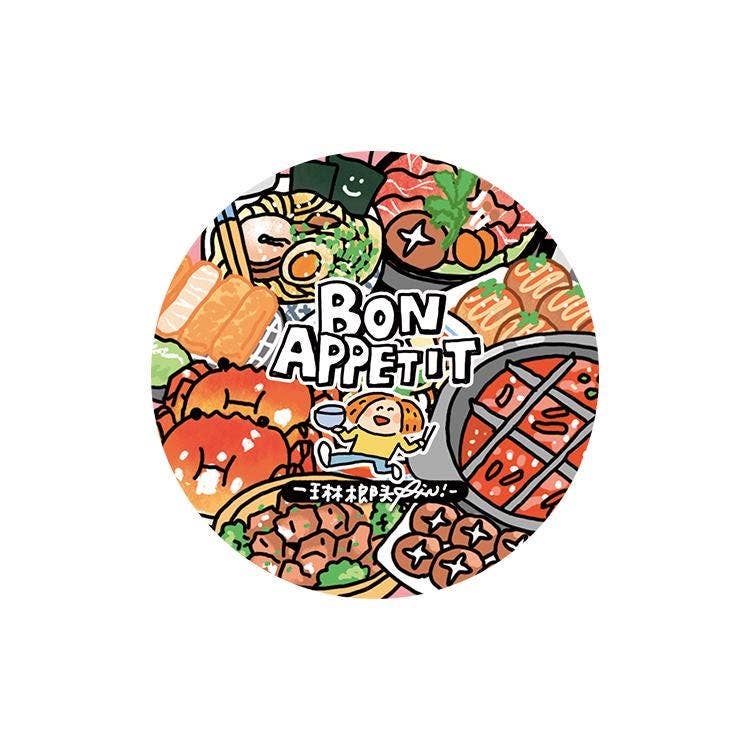 RiN! Studio US - Wholesale Sticker - Asian Food Washi Stickers: Kawaii Planner Stickers3