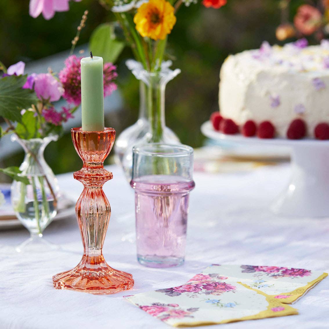 Talking Tables USA - Wholesale Disposable Napkin - Floral Paper Napkins - 20 Pack | Party Supplies |5