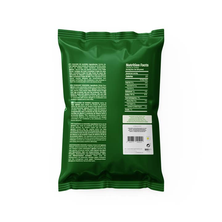 CORIAL FOODS - Venta al por mayor Crackers - Galletas crujientes de romero con proteína2