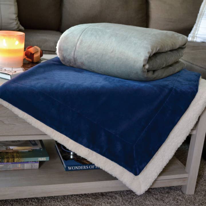 Pro Towels - Wholesale Throw Blanket - Luxury Sherpa Throw – Plush Holiday Blanket for Winter Gifts4
