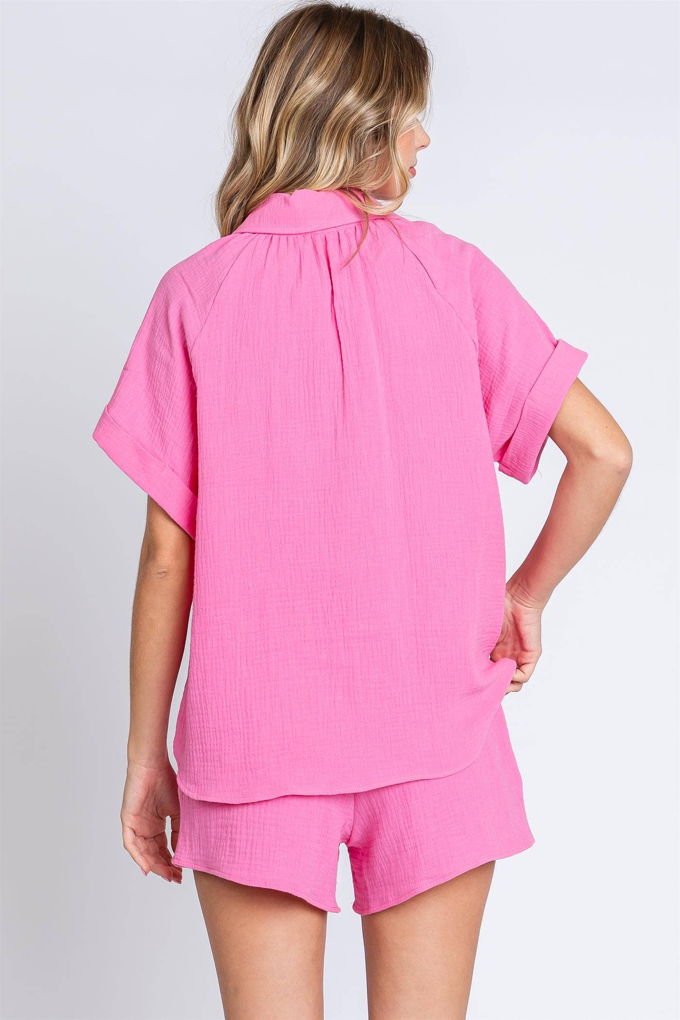 GeeGee x Lovelo - Vente Ensemble de vêtements d'intérieur – femme - Ensemble de 2 pièces Plus Gauze : WTP61501PL11