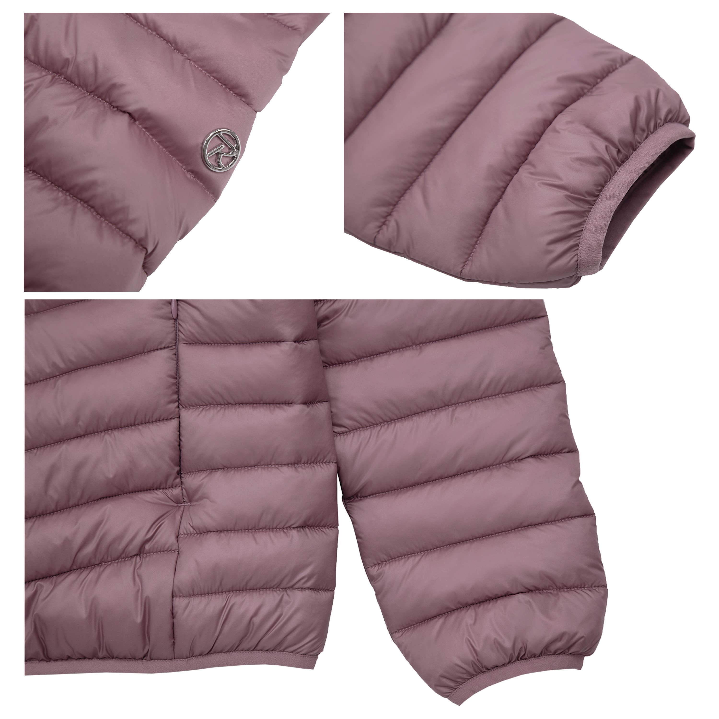 Rokka & Rolla - Wholesale Puffer Jacket - Women's - Women's Light Packable Puffer Jacket8