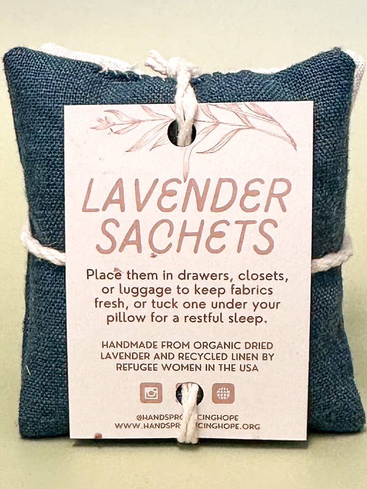 Lavendel linnedposer - sæt med 3 for engroshandel hos Hands Producing Hope