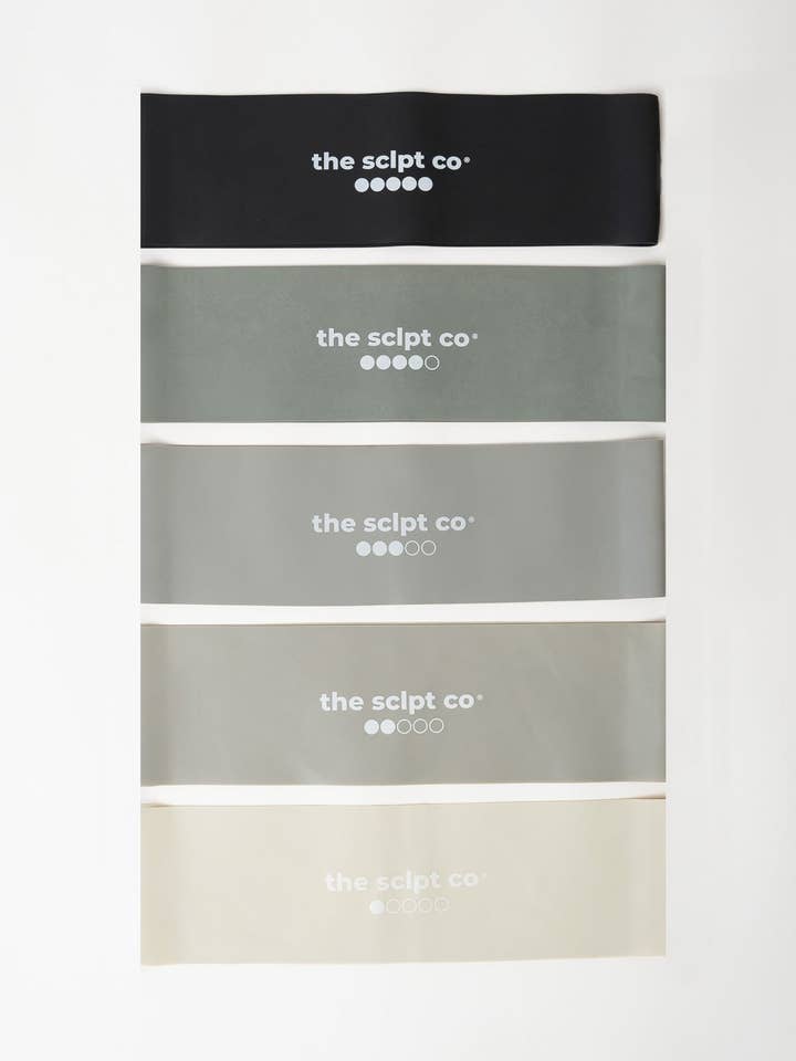 ensemble de bandes d'entraînement athlétiques pour la vente par the sclpt co