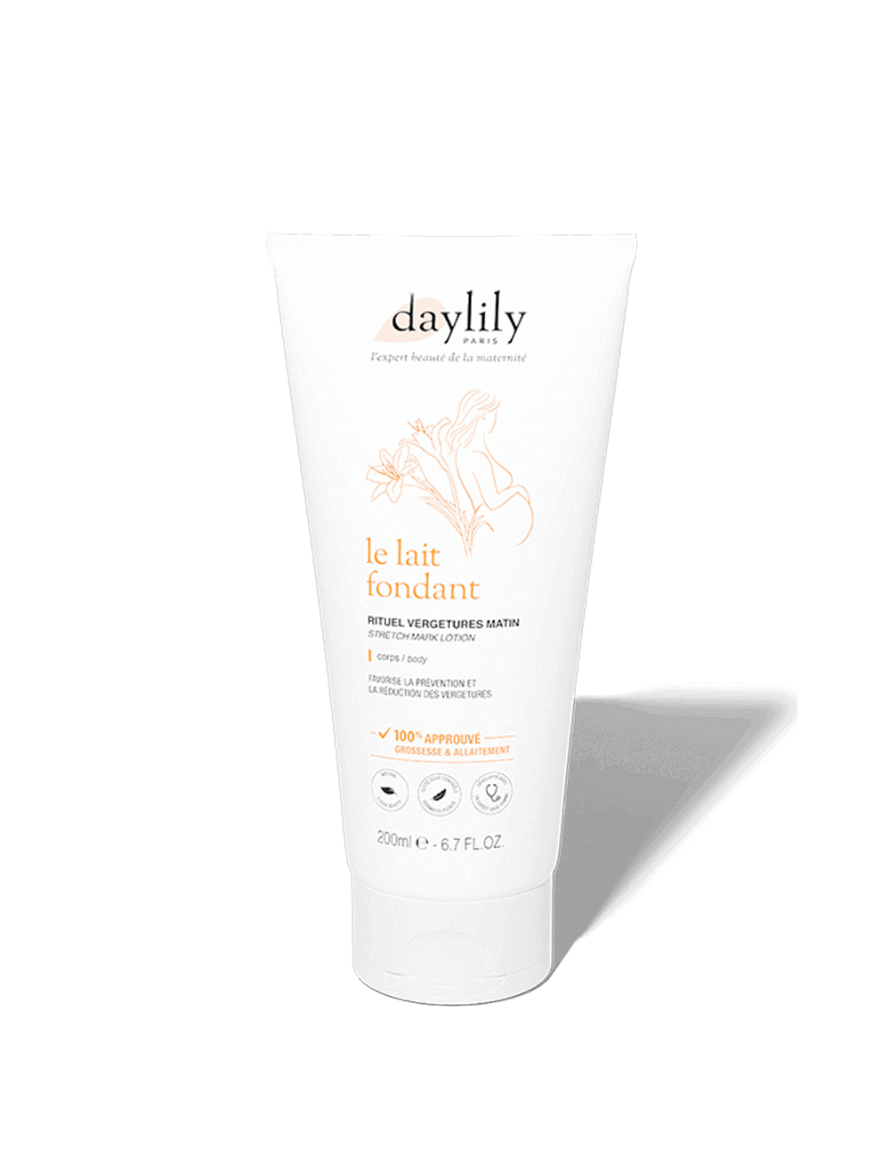 Daylily Paris - Wholesale Belly Oil/Butter - Maternity - Le Lait Fondant - Anti-stretch mark body lotion4