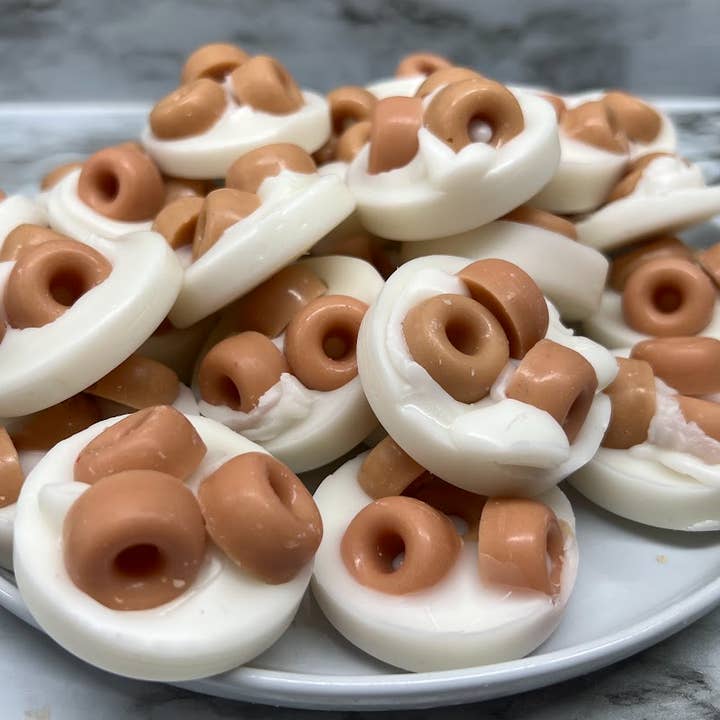 HONEY NUT CHEERIOS Inspired Honey Almond Wax Melts 4.5 oz for wholesale by Eartherella Soap & Candle Co., LLC