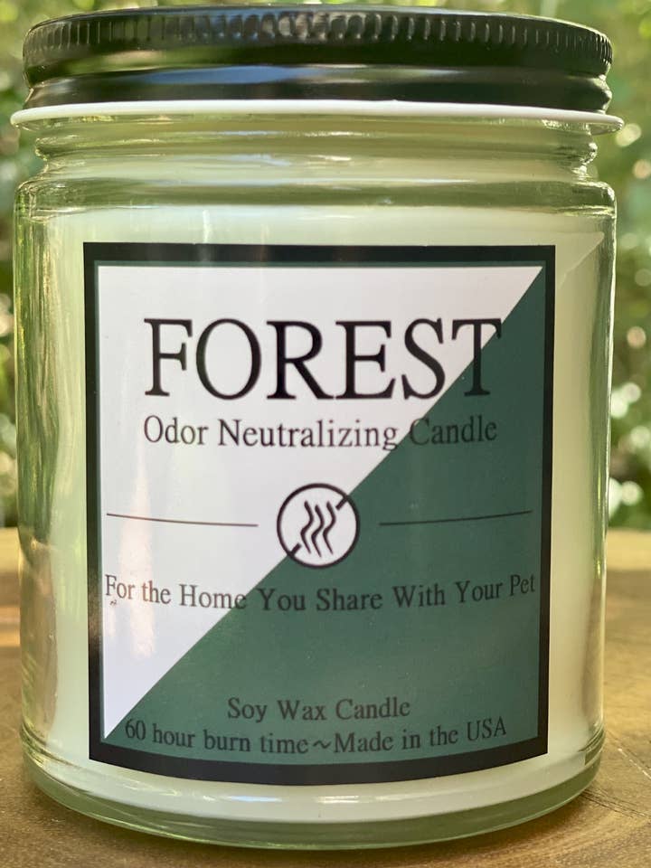 8 oz Odor Neutralizing Candle- Forest for wholesale by Candle Consultants