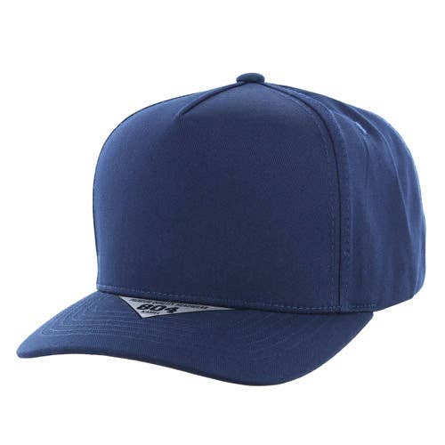 Zion Brand - Wholesale Baseball Cap - Unisex - BLANK COTTON 5 PANEL SNAPBACK BALL CAP34