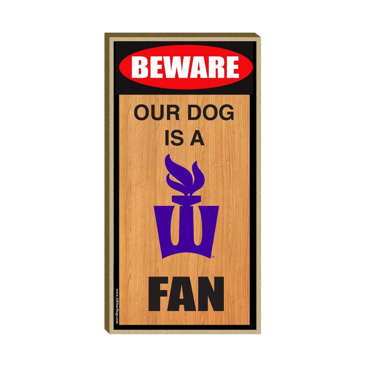 All Star Dogs - Wholesale Sign - Winona State - Wood Sign0