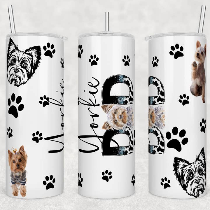 Cane Yorkie Dad | Bicchiere per la vendita all'ingrosso da parte di Designs by Robyn