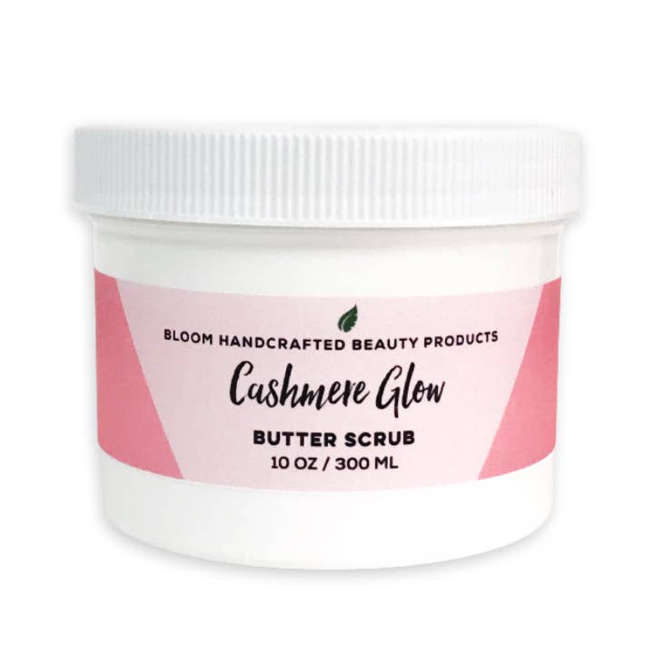 Cashmere Glow Butter Scrub für den Großhandel von Bloom Handcrafted Beauty Products