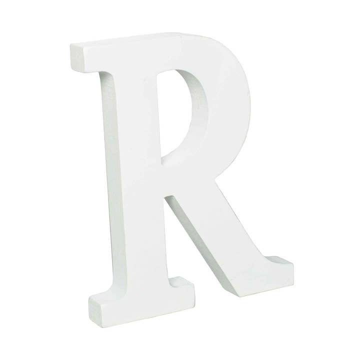 Lettres en bois - R pour la vente par Portofino International Trading, USA