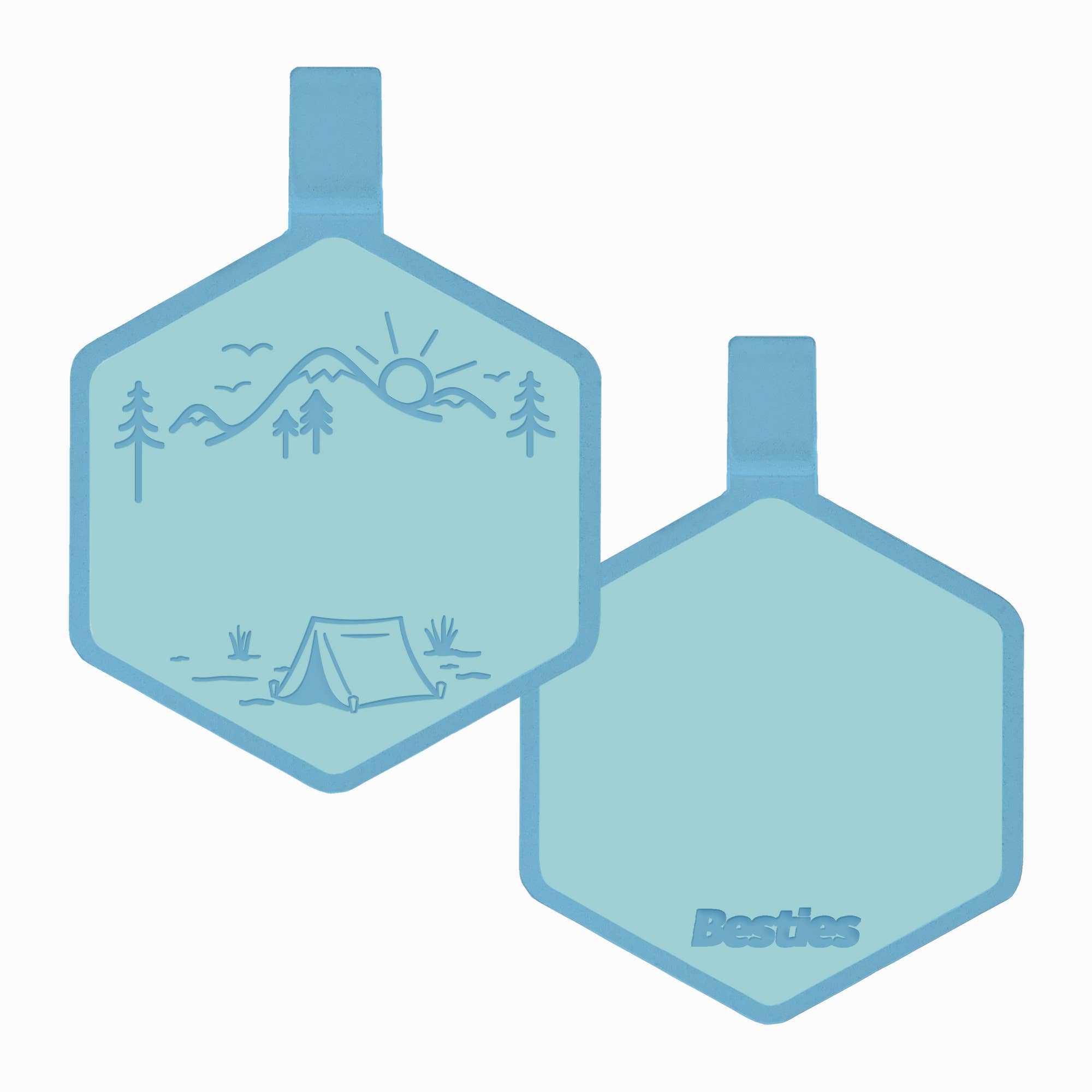 Besties Pets - Wholesale Pet Identification Tag - Dog - Adventure Is Calling Silicone Dog ID Tag8