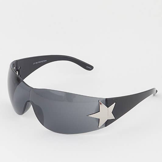 MULTI Star Shield Sunglasses HOEA179 for wholesale on Faire0
