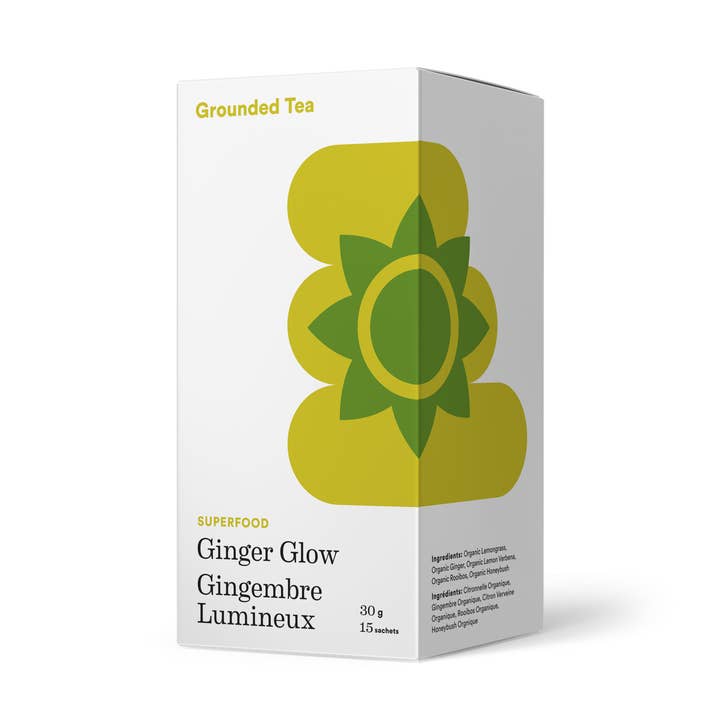 Ginger Glow for wholesale by Grounded Tea